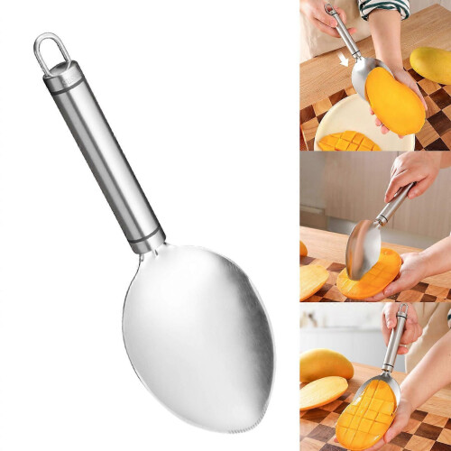 Mangoes Cutter and Corer Stainless Steel Fruit Segmenter for Home Use Efficient Fruit Cutting Tool Kitchenwares 1