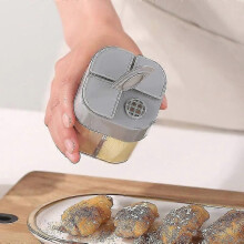Contenitore per spezie, contenitore in plastica, contenitore per sale e pepe, contenitore per cucina,