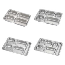 Assiettes divisées pour enfants, tout-petits, bébés, assiettes compactes, plateaux de service, dîner,