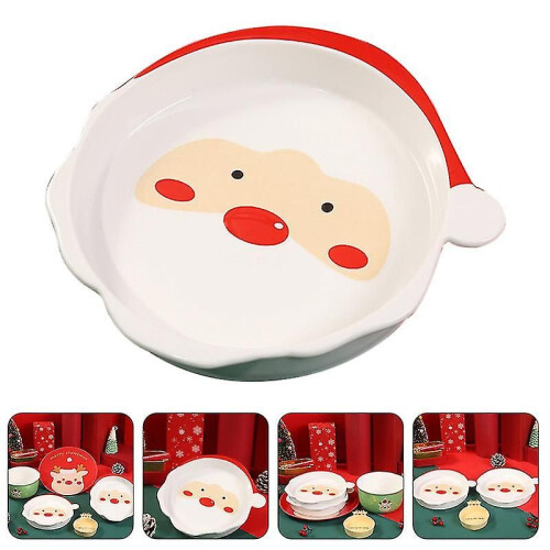 1 assiette en porcelaine 2