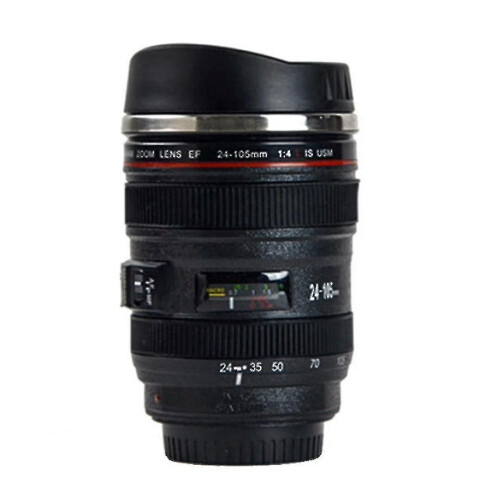 Coffee Mug, Camera Lens Design 400 Ml Creative Lens Drinking Mug