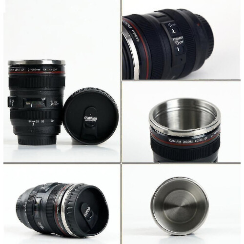 Coffee Mug, Camera Lens Design 400 Ml Creative Lens Drinking Mug 1