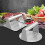 Pressa per hamburger in acciaio inossidabile, pressa per hamburger e bistecche, pressa per griglia resistente 4