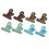 8 Pcs Bag Clips 4 Different Colors Effective Clamping Force Spring Fixing Tool for Offices Homes 1