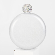 Flacon - Couvercle en cristal créatif en acier inoxydable pour vin, alcool, liqueur, pour femmes, filles,