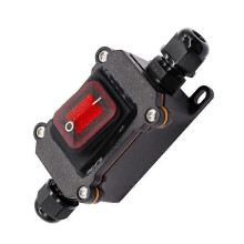 IP67 waterdichte inline schakelaar 12V DC 20A hoge stroom waterdichte schakelaar