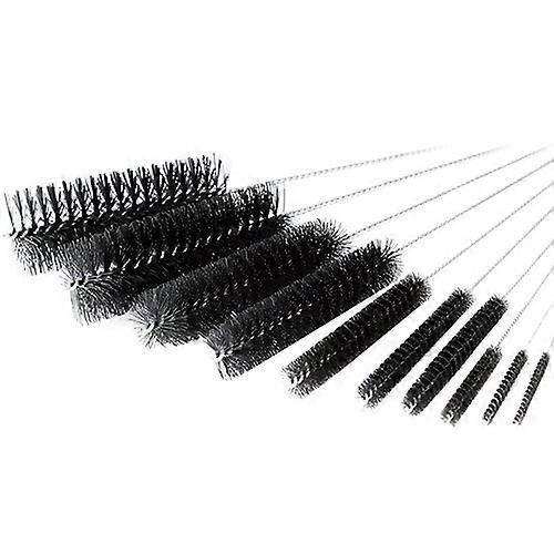 10 Pieces Home Accessories Multifunctional Useful Tool Nylon Stainless Steel Brushes 2