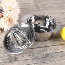 Presse-citron manuel en acier inoxydable, presse-agrumes portable pour fruits et oranges, mini presse-agrumes