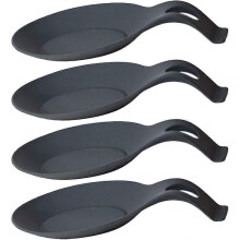 Support à cuillères de cuisine résistant à la chaleur 4 pièces, cuillère de rangement pour ustensiles