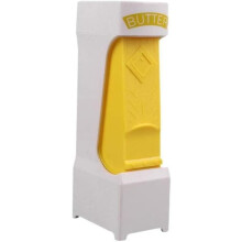 Butterschneider mit One-Touch-Funktion, Klinge aus rostfreiem Stahl, Käsetrenner, Butterhobel zur Butteraufbewahrung