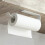 No drilling kitchen roll holder, kitchen roll holder, wall-mounted, aluminum roll holder (W-28 cm) 1