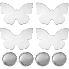 4 Pieces Magnetic Tablecloth Weights Magnet Window Shower Curtain Drapery Weights Pendant For Picnic