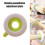 Spaghetti Measuring Tool with 4 Different Adjustment Gears Pasta Portion Control Gadgets Volumn Dispenser 1