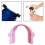 Ouvre-boîte manuel portable pour cuisine et camping, rose 2