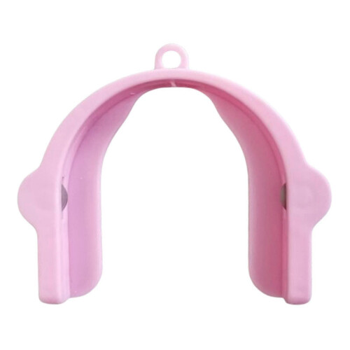 Ouvre-boîte manuel portable pour cuisine et camping, rose