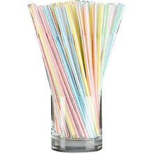 Pailles 600 pièces Pailles colorées réutilisables Pailles flexibles en gel de silice pour jus de fruits,