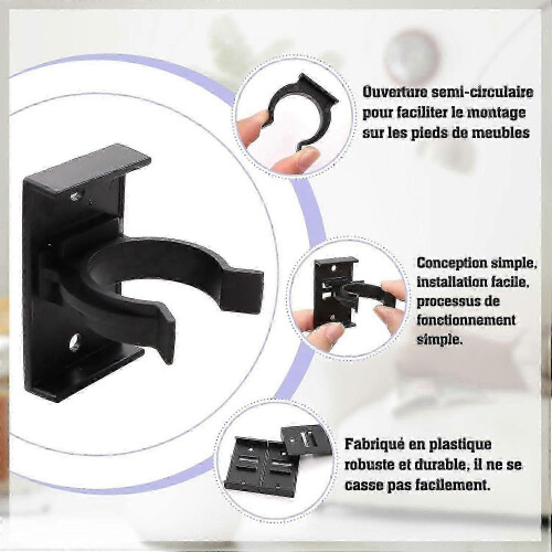 10 Pieces Kitchen Plinth Clip, Kitchen Plinth Fixing with Clip Holder, Kitchen Plinth for Sofas, Tables, 2