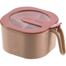 Gewürzbox, 4-in-1-Gewürzbehälter, Gewürzbox, Gewürzflasche für Küchenzubehör, Outdoor-Camping