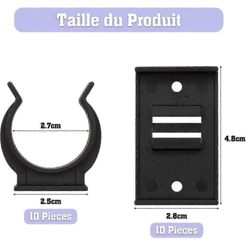 10 Pieces Kitchen Plinth Clip, Kitchen Plinth Fixing with Clip Holder, Kitchen Plinth for Sofas, Tables, 1