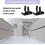 10 Pieces Kitchen Plinth Clip, Kitchen Plinth Fixing with Clip Holder, Kitchen Plinth for Sofas, Tables, 4