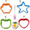 4 Pcs Fried Egg Molds, Fried Egg Silicone Mold, Egg Ring, Creative Omelette Mold, Flower. 1