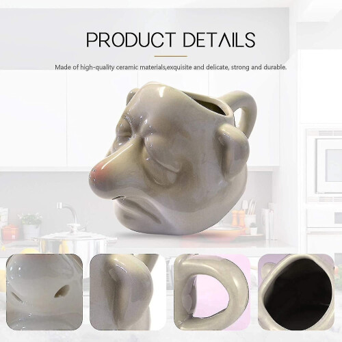 Creative Ceramic Egg Dividers Cartoon White Egg Separator Cute White Separator 2