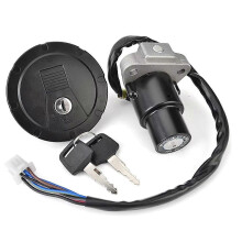 Contactslot brandstoftankdopset voor 125 200 KLR 250 650 KMX125 KMX200 KL250 KLR250 KL650 KLR650