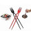 Gabel-Essstäbchen in einem, Chork 24er-Pack Gabel-Essstäbchen-Kombination 1