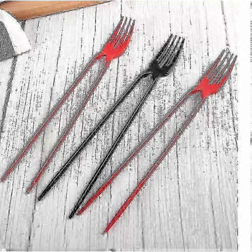 Gabel-Essstäbchen in einem, Chork 24er-Pack Gabel-Essstäbchen-Kombination 2