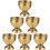 6 Stück Eierständer Edelstahl Eierbecher Gold Eierhalter Eierablage Eiertablett für Kinder Osterei 1