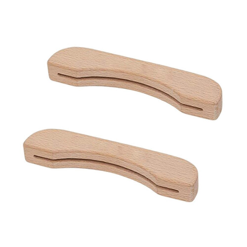 Solid Wood Barbecue Pan Handle Sauteing Grilling Pan Camping