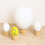 5PCS Easter Simple Unpainted Portable Kitchen Tool Egg Cup Wood Storage Holders 3