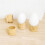 5PCS Easter Simple Unpainted Portable Kitchen Tool Egg Cup Wood Storage Holders 4