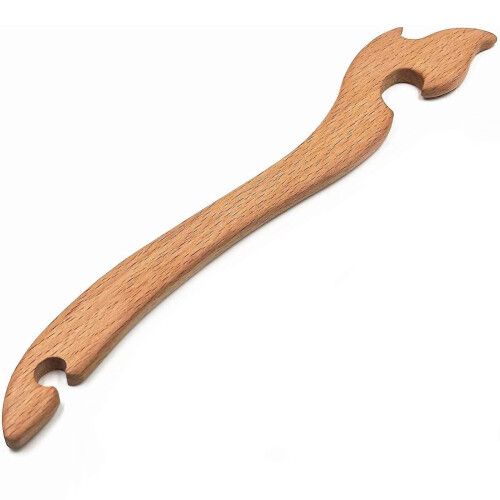 Wooden Oven Rack Puller Stick, Baking Tool with Longer Handle Ideal for Kitchen Oven,100% New