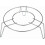 Kookgereistandaard RVS stoomrekmand, 6,6*15cm 1