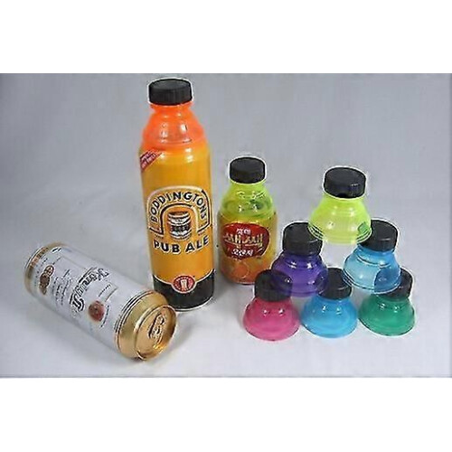 Reusable PP Covers for 6 Pack Coke Can Lids and Drink Cans 2