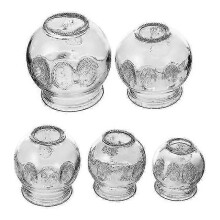 Lot de 5 bocaux en verre S Massa Suct S Nese