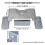 Kit d'entretien de direction CR12 pour MTD/CUB 783-06988 4