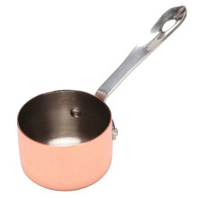Boten Koperen Sausbeker Melkbeker Frietsausbeker Western Restaurant Koperen Pot 3.8cm