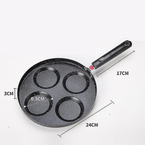 Frying Pan For Pancakes Black 24.5*42*2cm 2