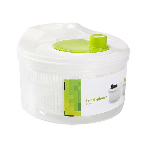 Scolapiatti per lattuga, asciugatrice e lavatrice, grande capacità, per erbe aromatiche e lattuga.