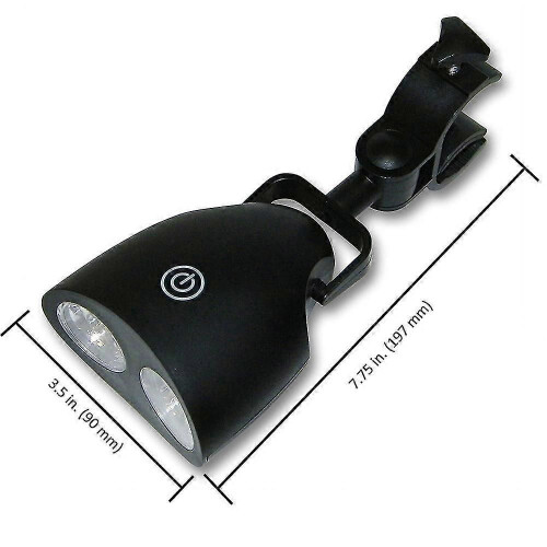 Lampe de barbecue à LED rotative à 360 degrés, fixation à vis 2