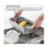 Kitchen Sink Drain Basket Stainless Steel Retractable Dish Rack 4