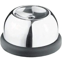 Cure-œufs Perfo, base en acier inoxydable, acier inoxydable/noir, 19 x 8 x 3,4 cm