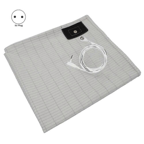 Φύλλο γείωσης 27x52 ιντσών από αγώγιμο υλικό ασημένιων ινώ