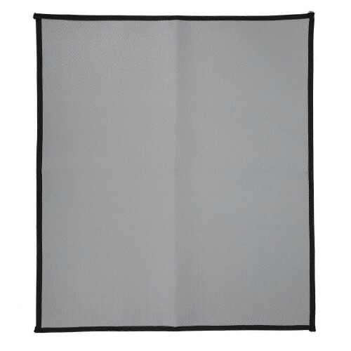 60x53cm Rectangular Fire Pit Pad Grill Mats Deck Protector Portable Silicone Camping Fireproof Cloth 1