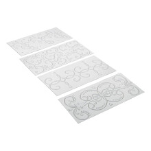 Tapis d'impression pour fondant de gâteau DIY, outils de décoration de bordure de gâteau, motif en rotin