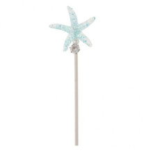 Lot de 9 décorations de gâteau d'anniversaire en forme d'étoile de mer, accessoires de photographie,