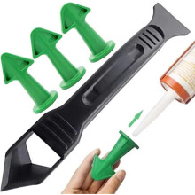 Applicateur de buse de calfeutrage et grattoir 4 pièces, outil de retrait de silicone, kit d'outils