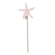 Lot de 5 décorations de gâteau d'anniversaire en forme d'étoile de mer, accessoires de photographie,